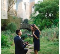 marriage proposal photographer nyc in central park